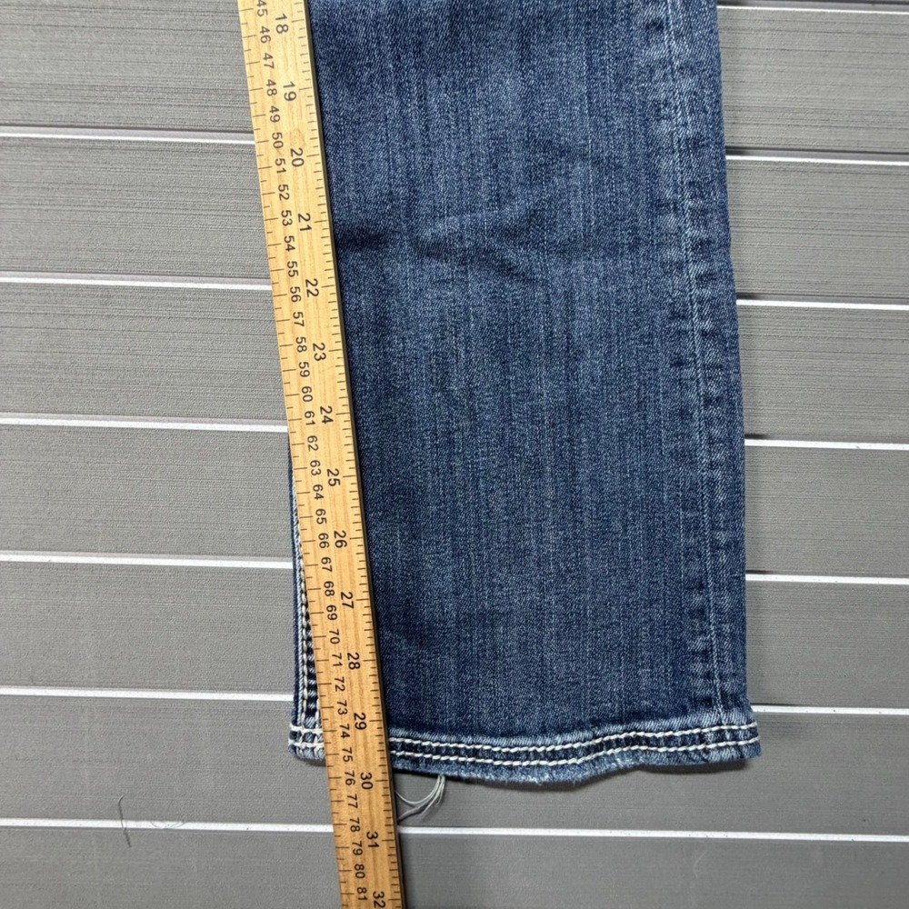 Silver Jeans Co Aiko Bootcut Distressed Medium Wash Denim Jeans W26 L33 Womens - Picture 2 of 12